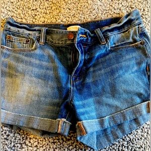 J crew jean shorts